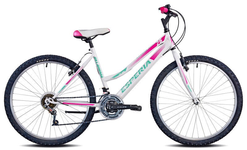 Naiste jalgratas Esperia Frizione 228300D TZ50 18V (Ratta suurus: 26" Raami suurus: 16" ) цена и информация | Jalgrattad | kaup24.ee