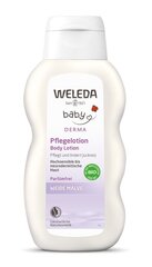 <p><b>Молочко для тела для атопической кожи Baby Derma Weleda (200 мл)</b> - качественный продукт, который был создан для требовательных клиентов, следящих за своим внешним видом и ищущих лучшие косметические средства для ухода за красотой. Если Вы одна из них, продукты <b>Weleda, на 100 % оригинальные</b>, сделаны для Вас.</p>

<p></p>

<ul>
	<li>Объем: 200 мл</li>
	<li>Рекомендуется использование: атопическая кожа</li>
	<li>Объем: 200 мл</li>
</ul>

<p></p>
 цена и информация | Weleda Духи, косметика | kaup24.ee