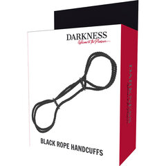 DARKNESS 100 PUUVILIST RANDME VÕI PÜHKLUSE PUUVILIST MANSETID, MUST hind ja info | BDSM ja fetish | kaup24.ee