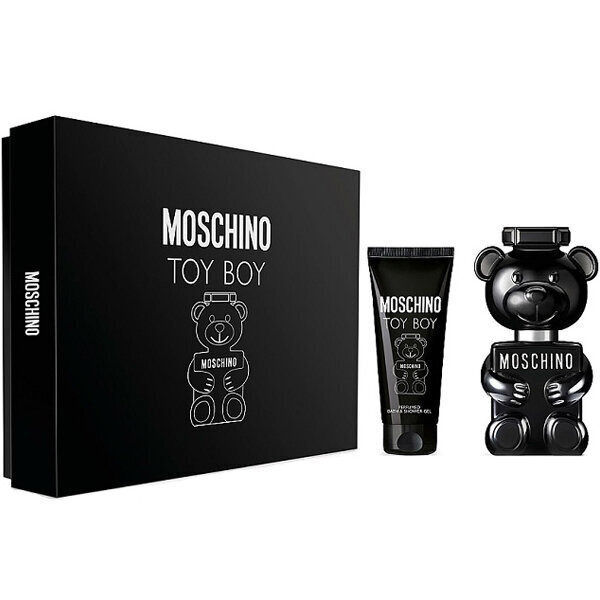 Kingikomplekt meestele Moschino Toy Boy: parfüüm EDP 30ml + dušigeel 50ml цена и информация | Meeste parfüümid | kaup24.ee