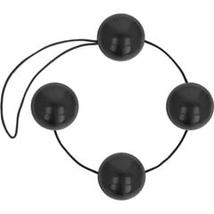 OHMAMA CHINESE BALLS - BLACK 170 GR цена и информация | Анальные игрушки | kaup24.ee