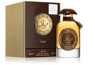 Парфюмированная вода унисекс Lattafa EDP Ra'ed Oud, 100 мл цена и информация | Женские духи | kaup24.ee