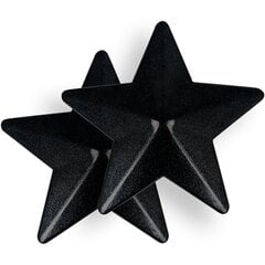 COQUETTE CHIC DESIRE NIPPLE COVERS - BLACK STARS цена и информация | БДСМ и фетиш | kaup24.ee