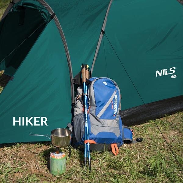 Telk Nils Camp NC6010 Hiker, roheline hind ja info | Telgid | kaup24.ee