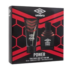 Hügieenikomplekt meestele Umbro, 150 ml dušigeel, 100 ml EDT hind ja info | Umbro Kosmeetika, parfüümid | kaup24.ee