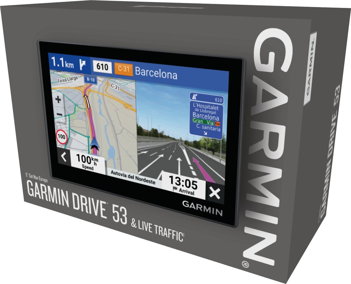 Garmin Drive 53 -autonavigaattori цена и информация | GPS seadmed | kaup24.ee