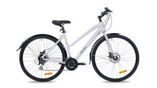 Велосипед Insera Hybrid Evo N, 48 см, белый цена и информация | Велосипеды | kaup24.ee