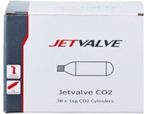 Баллоны JetValve 16 г CO2, 30 шт. цена и информация | Другие аксессуары для велосипеда | kaup24.ee