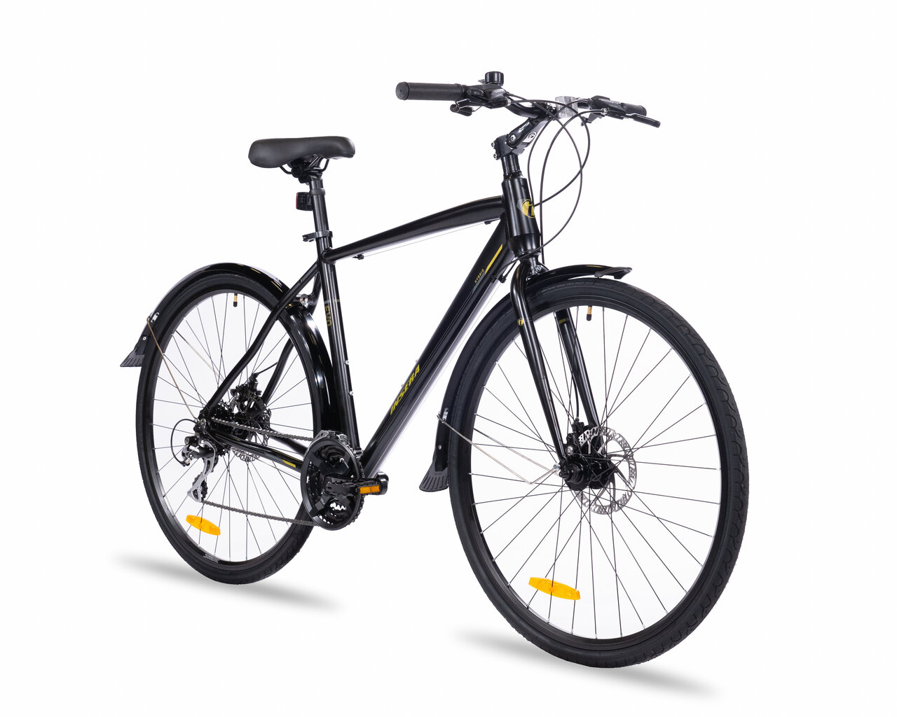 Jalgratas Insera Hybrid Evo M, 52 cm, must цена и информация | Jalgrattad | kaup24.ee