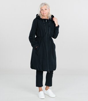 Naiste mantel Hansmark Lisandra 64002*01, must 4741547903787 hind ja info | Naiste mantlid | kaup24.ee