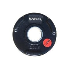 Kummikattega raskused Sportbay® 1,25kg hind ja info | Hantlid, kangid, raskused | kaup24.ee