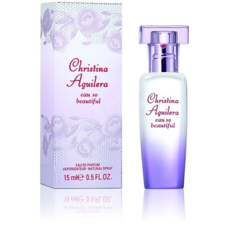 Parfüümvesi Christina Aguilera Eau So Beautiful EDP naistele, 15 ml цена и информация | Naiste parfüümid | kaup24.ee