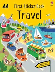 First Sticker Book Travel hind ja info | Noortekirjandus | kaup24.ee