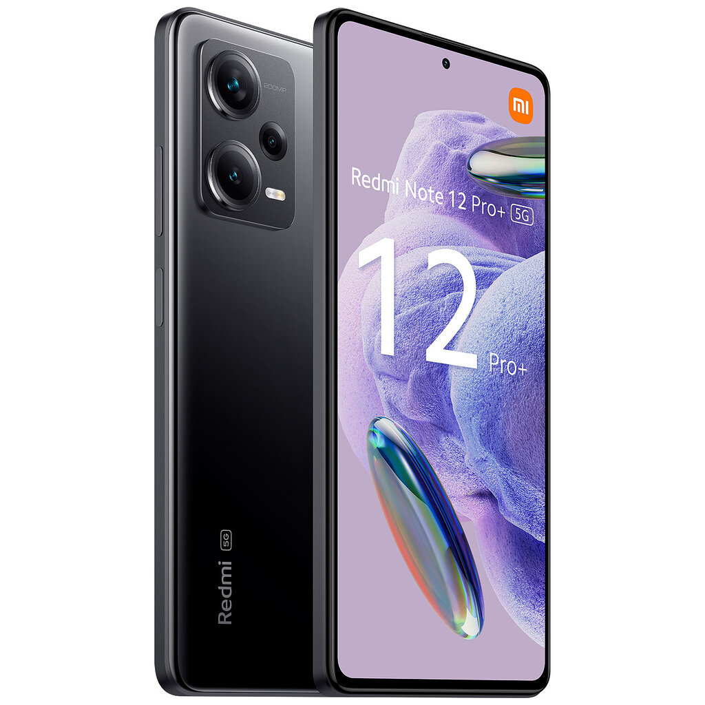 Xiaomi Redmi Note 12 Pro+ 5G 8/256G Midnight Black hind ja info | Telefonid | kaup24.ee