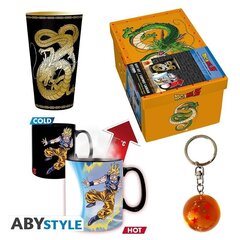 Dragon Ball кружка тепловидения, 3D-брелок и подарочный набор из стекла цена и информация | Атрибутика для игроков | kaup24.ee