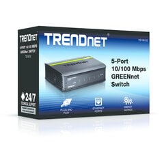 Переключатель Trendnet TE100-S5 цена и информация | Коммутаторы (Switch) | kaup24.ee