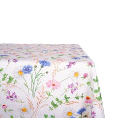 Norravilla linane laudlina Flowers, 140x250 cm hind ja info | Laudlinad, lauamatid, servjetid | kaup24.ee