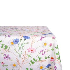 Norravilla linane laudlina Flowers, 140x200 cm hind ja info | Laudlinad, lauamatid, servjetid | kaup24.ee