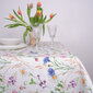 Norravilla linane laudlina Flowers, 140x140 cm hind ja info | Laudlinad, lauamatid, servjetid | kaup24.ee