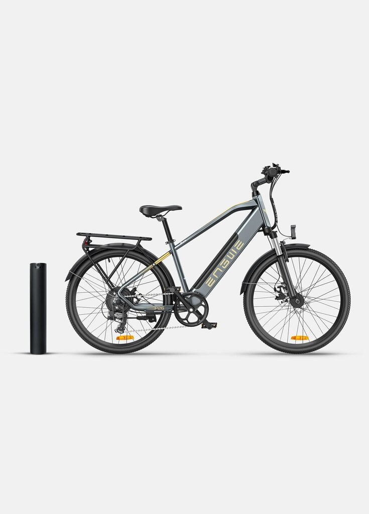 Elektri jalgratas Engwe P26, hall, 250W, 17Ah hind ja info | Elektrirattad | kaup24.ee