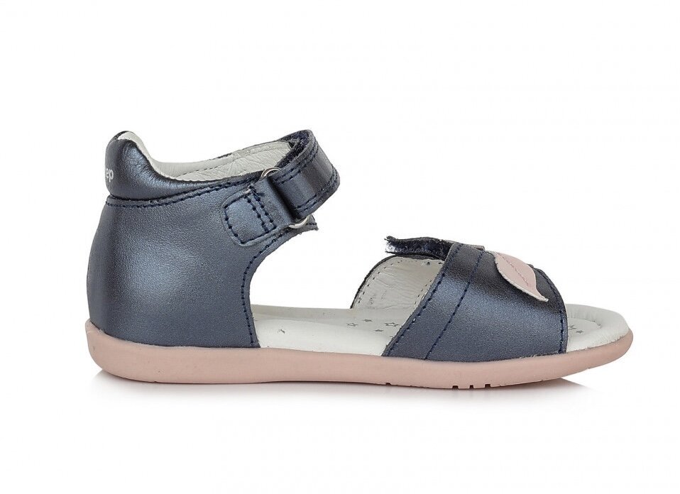 Tüdrukute nahast sandaalid D.D.Step G075-354AM, Royal Blue цена и информация | Laste sandaalid | kaup24.ee