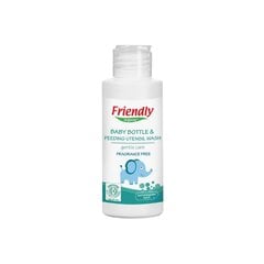 Friendly Organic reisisuuruses lõhnatu beebinõude pesuvahend, 100 ml цена и информация | Средства для мытья посуды | kaup24.ee