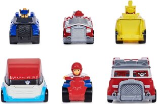 6 mini sõidukit True Metal Paw Patrol hind ja info | Poiste mänguasjad | kaup24.ee