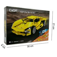 Plokid Sõiduk Cada Lightning Sports Car 357 el. цена и информация | Конструкторы и кубики | kaup24.ee