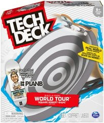 Ramp + skateboard Tech Deck Build-a-park World Tour Square Robert-Bajac hind ja info | Poiste mänguasjad | kaup24.ee