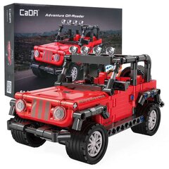 Blocks Adventure Off-Roader Pull-back Terrain Sõiduk Cada C52027W 317 tk. цена и информация | Конструкторы и кубики | kaup24.ee