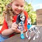 Nukk Zelena Zebra ja sebrakujutis Hoofette Enchantimals FKY72 hind ja info | Tüdrukute mänguasjad | kaup24.ee