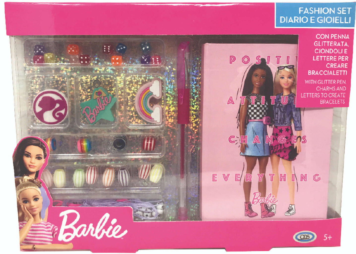 Mini päevik ja tarvikud Barbie Fashion 44855 цена и информация | Vihikud, märkmikud ja paberikaubad | kaup24.ee