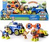 Hovercraft ja raadiolennuk koos figuuridega Paw Patrol Jungle Rescue Chase цена и информация | Poiste mänguasjad | kaup24.ee