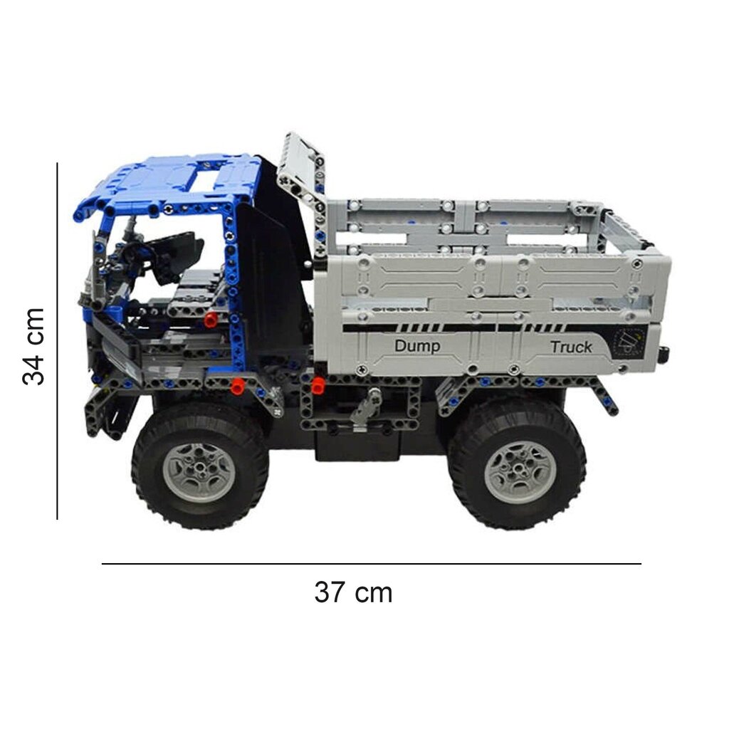 Tellised puldiga Cada Dump Truck 638 el. цена и информация | Klotsid ja konstruktorid | kaup24.ee