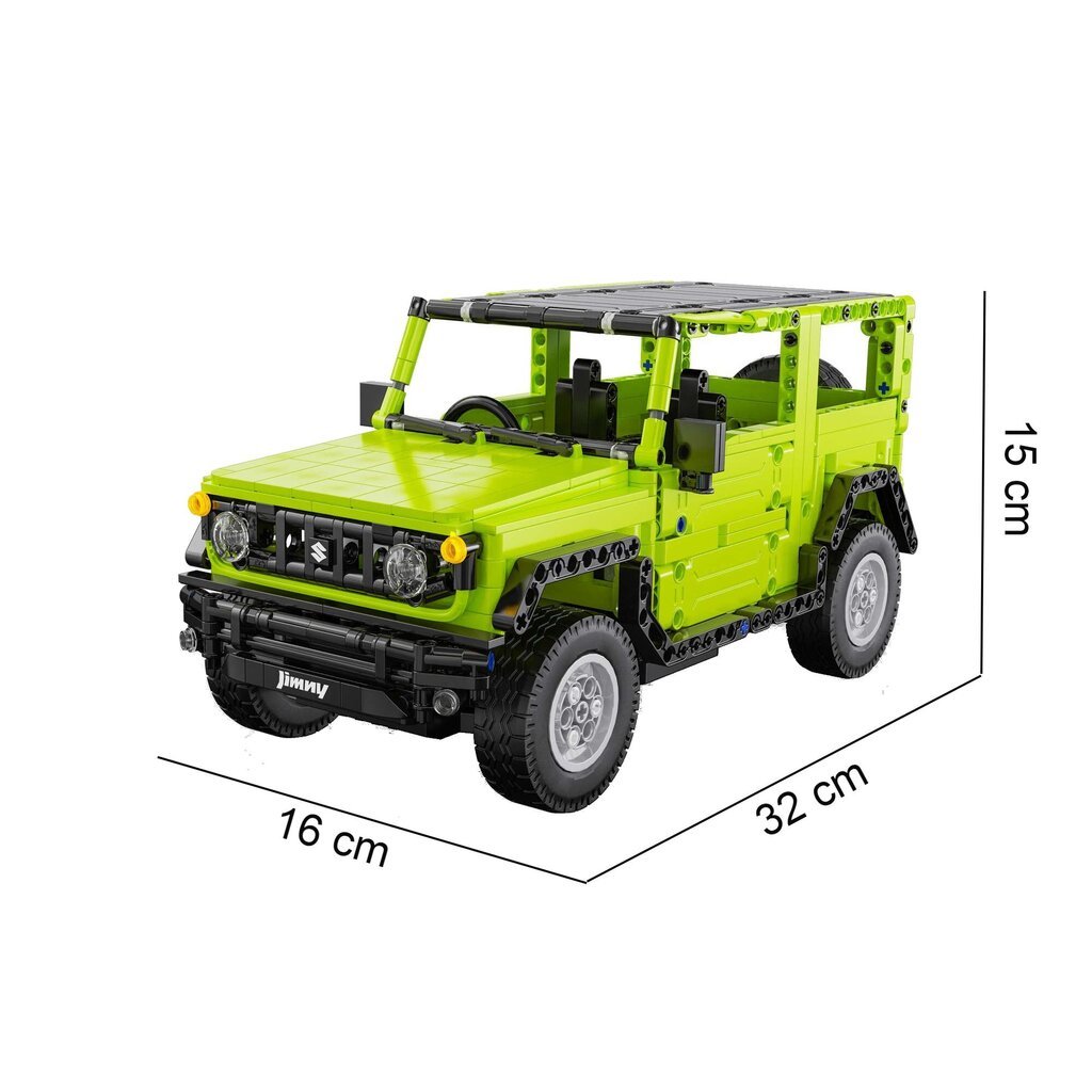 Kaugjuhitavad plokid Suzuki Jimny RC off-road auto Cada C51201W 579 el. hind ja info | Klotsid ja konstruktorid | kaup24.ee