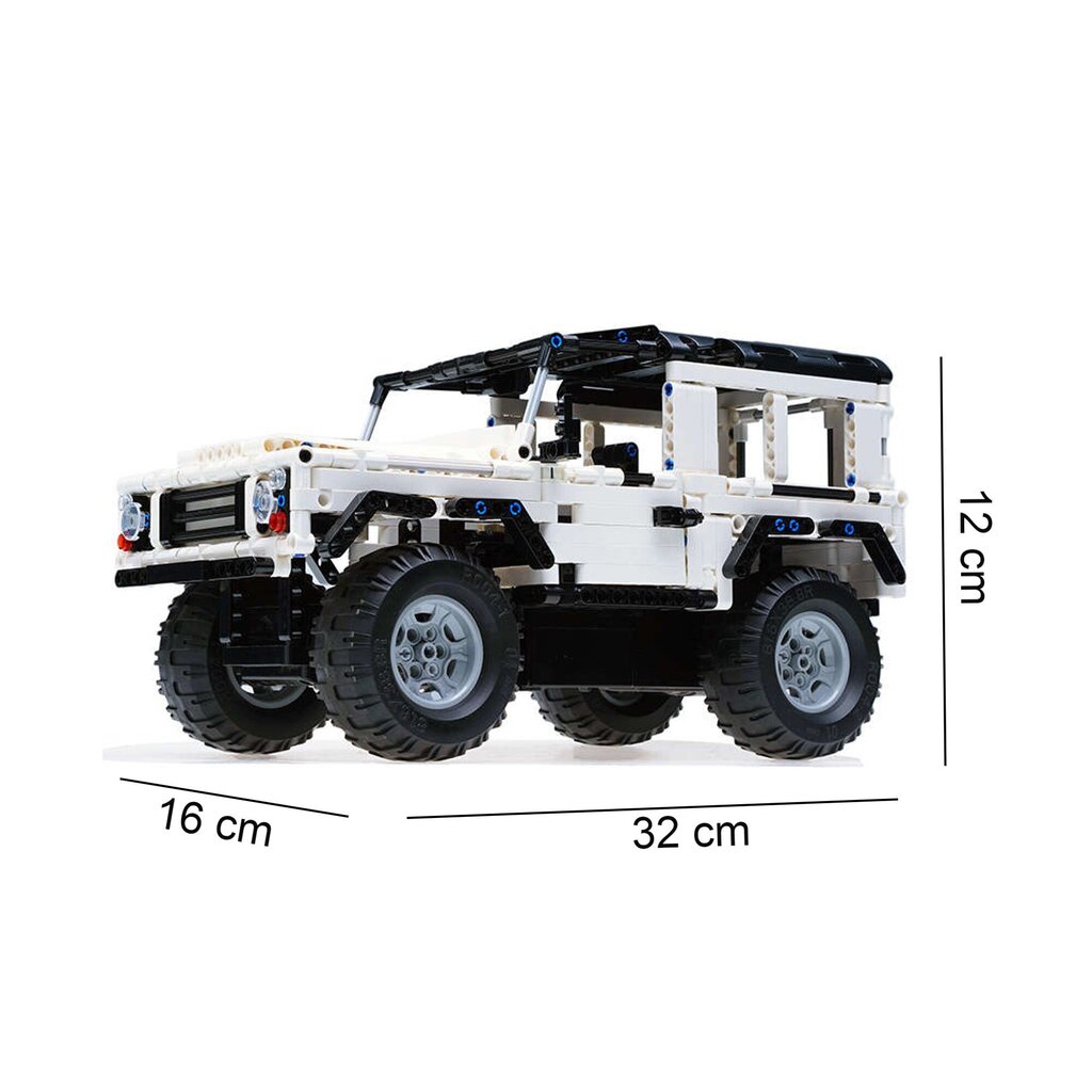 Ehitusplokid RC Jeep Cada C51004W hind ja info | Klotsid ja konstruktorid | kaup24.ee