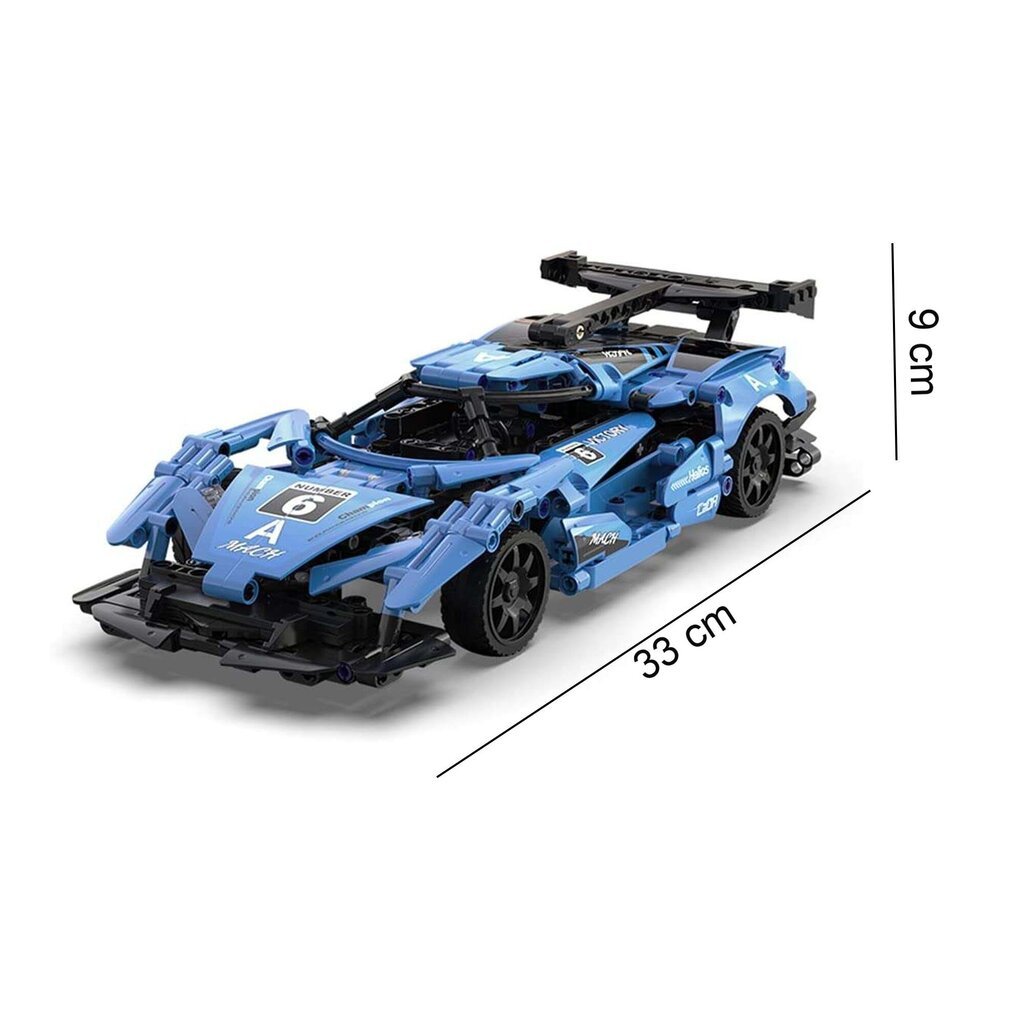 Bricks sportauto Cada Helios kaugjuhtimispult 419 elemente RC цена и информация | Klotsid ja konstruktorid | kaup24.ee