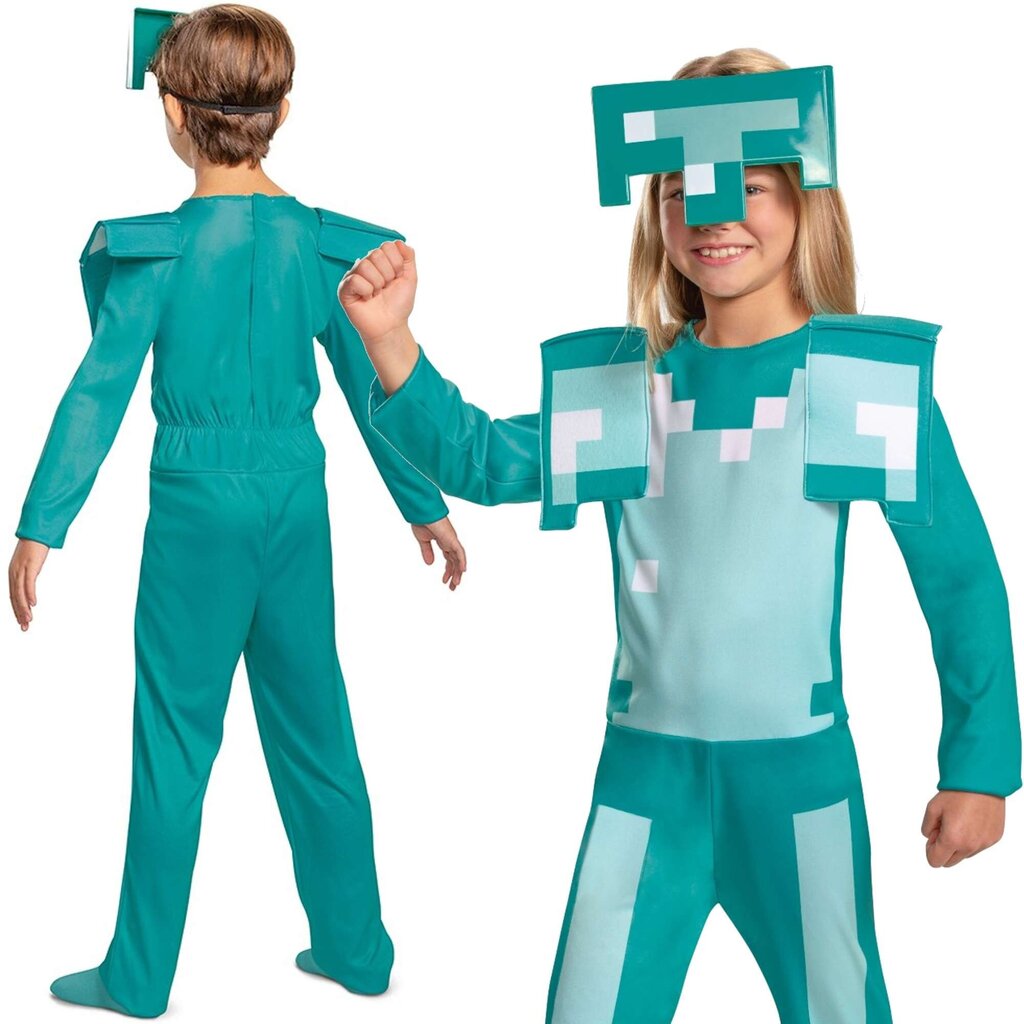 Karnevali kostüüm Diamond Armor Minecraft 127-136 cm цена | kaup24.ee