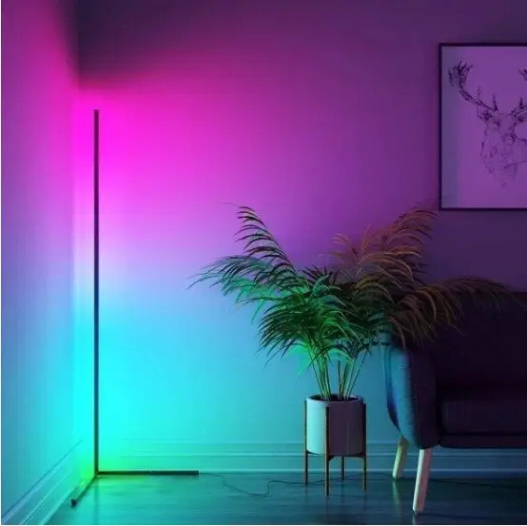 LED RGB nurgalamp CP-FW05-WIFI цена и информация | Põrandalambid | kaup24.ee