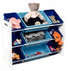 Органайзер для игрушек, синий цена и информация | Полки для книг и игрушек | kaup24.ee
