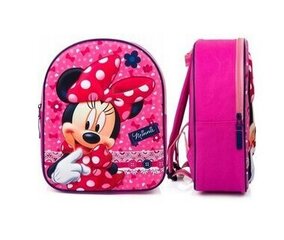 Laste seljakott Minnie Mouse, 12L, roosa цена и информация | Рюкзаки и сумки | kaup24.ee