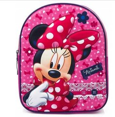 Laste seljakott Minnie Mouse, 12L, roosa hind ja info | Spordikotid, seljakotid | kaup24.ee