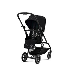 Cybex sportlik jalutuskäru Eezy S Twist+ 2, moon black hind ja info | Vankrid, jalutuskärud | kaup24.ee