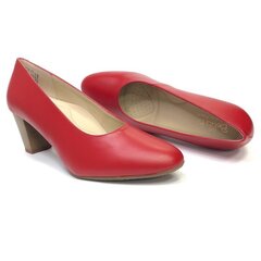 Naiste kõrge kontsaga kingad Bella b, punased hind ja info | Naiste kingad | kaup24.ee