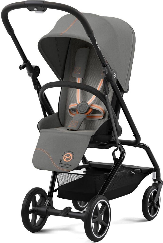 Cybex sportlik jalutuskäru Eezy S Twist+ 2 BLK, lava grey hind ja info | Vankrid, jalutuskärud | kaup24.ee