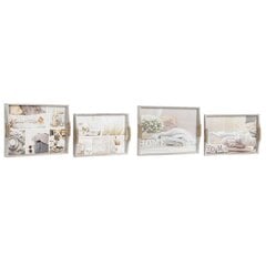 Набор подносов DKD Home Decor (40 x 30 x 6 см) (2 шт) цена и информация | ДЕРЖАТЕЛЬ ДЛЯ БУМАЖНЫХ ПОЛОТЕНЕЦ BERLINGER HAUS BH-1609 | kaup24.ee