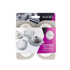 Форма для кубиков льда Koala Tetrix сфера 15,7 x 15,7 x 6 cm Пластик цена и информация | Столовые и кухонные приборы | kaup24.ee