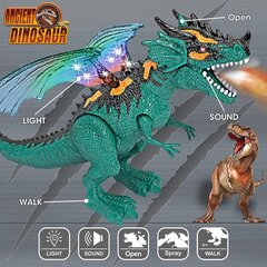 Puldiga juhitav dinosaurus Cooler St Co 4315 цена и информация | Игрушки для мальчиков | kaup24.ee