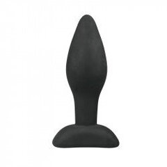 Väike silikoonist anaalpistik Easytoys, must hind ja info | Anaallelud | kaup24.ee