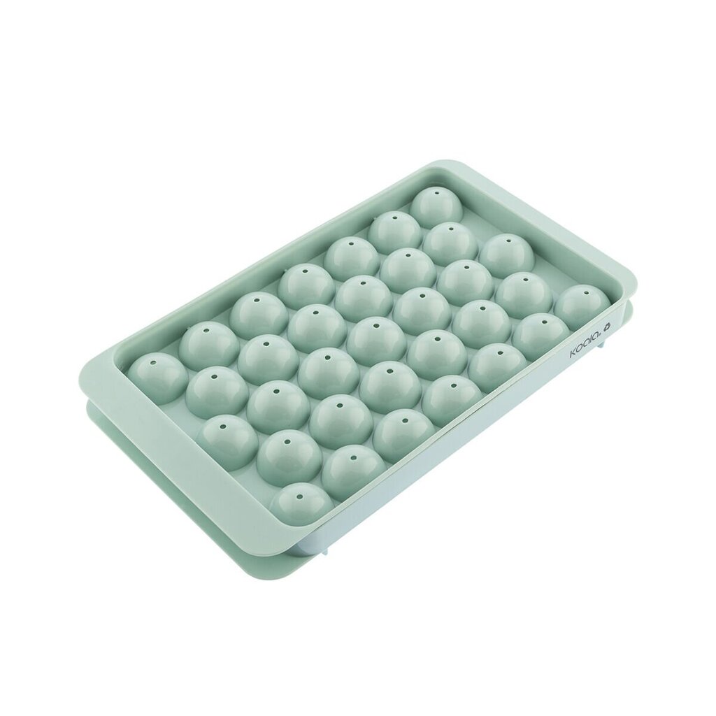 Jääkuubiku Vorm Koala 33 Lahtrid Roheline Plastmass (24,5 x 14,5 x 3,5 cm) hind ja info | Köögitarbed | kaup24.ee